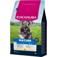 Eukanuba 2x3kg Mature Small Breed kana koiran kuivaruoka