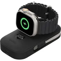 Belkin BoostCharge Pro power bank - with apple watch charger - 2 x USB-C - 45 Watt - 10000 mAh