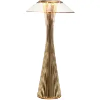 Kartell Pöytävalaisin , Space, Kulta / messinki, Olohuone, Muovi, Design