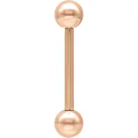 Wildcat Barbell - lävistyskoru - 1,6 mm, 35,0 mm, 4,0 mm, Ruusukultainen metalli