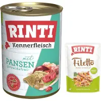 Rinti 24x400g Kennerfleisch pötsi koiran märkäruoka