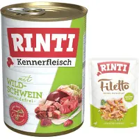 Rinti 6x400g villisika -koiranruoka