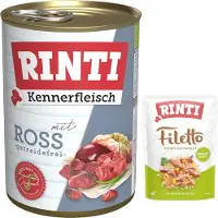 Rinti Kennerfleisch Horse - wet dog food - 400g