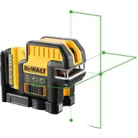 DeWalt Ristilinjalaser DCE0825D1G vihreä