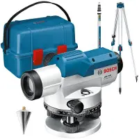 Bosch Optinen vaaituslaite GOL 32D + jalusta BT 160 + viivoitin GR 500