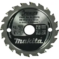 Makita 85x15x1,0 mm Z-20 pyörösahanterä
