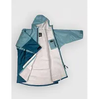 Dryrobe Advance Long Sleeve Surf Poncho blue light grey Koko S