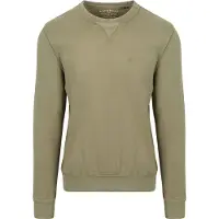 Superdry for man. M2014174A Essential classic sweatshirt green (XXL), Casual, Cotton