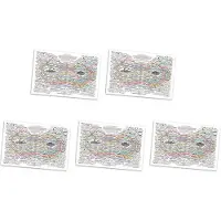 Semoic 5X Healing Web Poster Natural Remedies Chart Canvas Wall Art Horizontal Poster Print Mental Health Posters