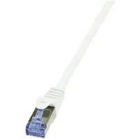 Logilink 1 m Cat7 S/FTP, 1 m, Cat7, S/FTP (S-STP), RJ-45, RJ-45, Valkoinen (CQ4031S)