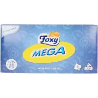 Foxy Mega Tissues 200 Units