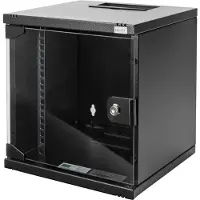 Digitus 10 INCH NETWORK BUNDLE, INCL. 6U CABINET, BLACK SHELF, PDU, 8-PORT SWITCH, CAT 6 PATCH PANEL (DN-10-SET-1-B)