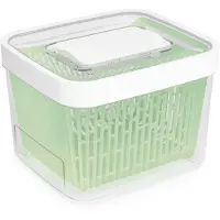 Oxo -säilytysastia GREENSAVER GOOD GRIPS 4,0 l, valkoinen, muovi