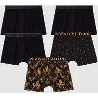 Frank dandy Bokserit 5 pack Musta