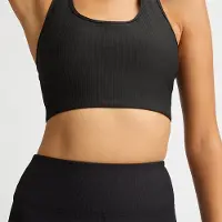 Röhnisch Ribbed R Sportsbra - Black - XS