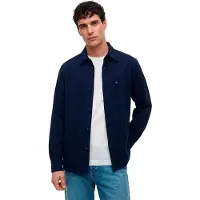 Tommy Hilfiger Overshrt Co Lyocell Structur - Navy - XXL