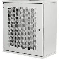 Digitus 12U WALL MOUNTING CABINET, SOHO, UNMOUNTED 595X540X400 MM, PERF. FRONT DOOR, GREY (DN-19-12U-S-PD)