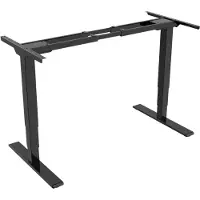 Digitus HEIGHT ADJUSTABLE STANDING DESK FRAME DUAL MOTOR, 3-STAGES, BLACK (DA-90434)