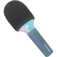 KIDYWOLF KIDYMIC Bleu – Langaton Mikrofonikaraoke Lapsille Bluetoothilla, LED-valoefekteillä &amp; Äänenmuokkaimella - 4+