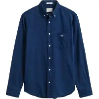 Gant Reg Oxford Indigo Shirt - Navy - XL