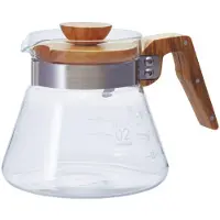Hario lasinen kahvikuppi 600ml Olive Wood