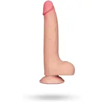 Lovetoy Sliding-Skin Dual Layer Dildo 20 cm