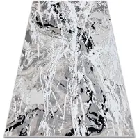 Rugsx Alfombra GLOSS moderno 8488 37 Abstracción elegante, glamour beige / gris 240x330 cm