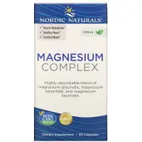 Nordic Naturals , Magnesium Kompleksi, 90 Pilleri