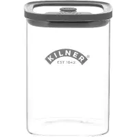 Kilner - Fresh M Säilytyspurkki 1 L Lasi/Harmaa