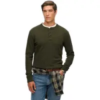 Superdry Vle Mid Weight Henley Pitkähihainen T-paita