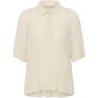 Culture Cukine Lace Tee - Cream - M