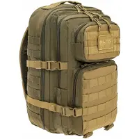 Mil-Tec US Assault Pack 36L (Color: Ranger Green/Coyote)