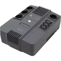 Assmann ALL-IN-ONE UPS, 600VA/360W, LED 12V/7AH X1, 4X CEE 7/7,3X IEC C13, USB, RJ45 (DN-170110)