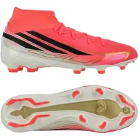 Adidas F50 Hyperfast League Mid Cut Fg Road To Glory - Solar Turbo/musta/kulta - Nurmi (Fg), koko 38⅔