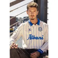 Hummel Odense Boldklub Treenipaita Pre Match - Valkoinen Lapset Pitkähihainen - , koko 140 cm