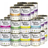 Action Dolina Noteci Premium märkäruoka koirille, makusekoitus 24 x 800 g