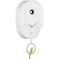 Karlsson seinäkello Tweet white KA6069WH