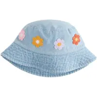 Next Hattu sininen denim / keltainen / oranssi / vaalea pinkki