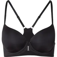 Lindex Lilja T-Shirt Bra With Front Closure - Black - 75 B