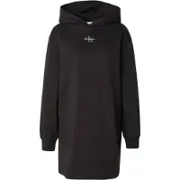 Calvin Klein Jeans Ls Monologo Premium Terry Hoodie - Black - S