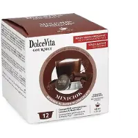 Dolce Vita | Mini Ciock - Kaakao - 12 kapselia Lavazza A Modo Mio -koneisiin