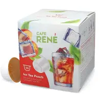 Chef Rene | Persikka Jäätee - 16 kapselia Dolce Gusto-koneisiin