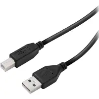 Vivanco USB-A TO USB-B CABLE USB-B/USB-A, MALE-MALE, 3M, BLACK