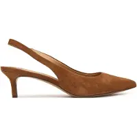 Ralph Lauren Lolah Ii Suede Slingback Pump - Brown - 38