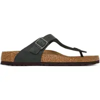 Birkenstock Varvastossut 'Gizeh' tummanvihreä