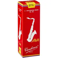 Vandoren SR2725R tenorsaksofoni, JAVA, punaiset ruo'ot, voimakkuus 2.5, 5 kpl:n pakkaus