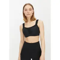 Röhnisch Women's High Support Sportsbra F-Cup Black Alusvaatteet 70F