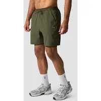 ICANIWILL Workout 2-in-1 Shorts Dark Khaki Green