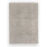 Hobby Hall 3D geometrinen moderni matto Leo&Alex matot Anett 160 x 230 cm harmaa