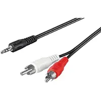 Mtp Products Kaapeli (50018) 3.5MM STEREO / 2RCA 1.5M.